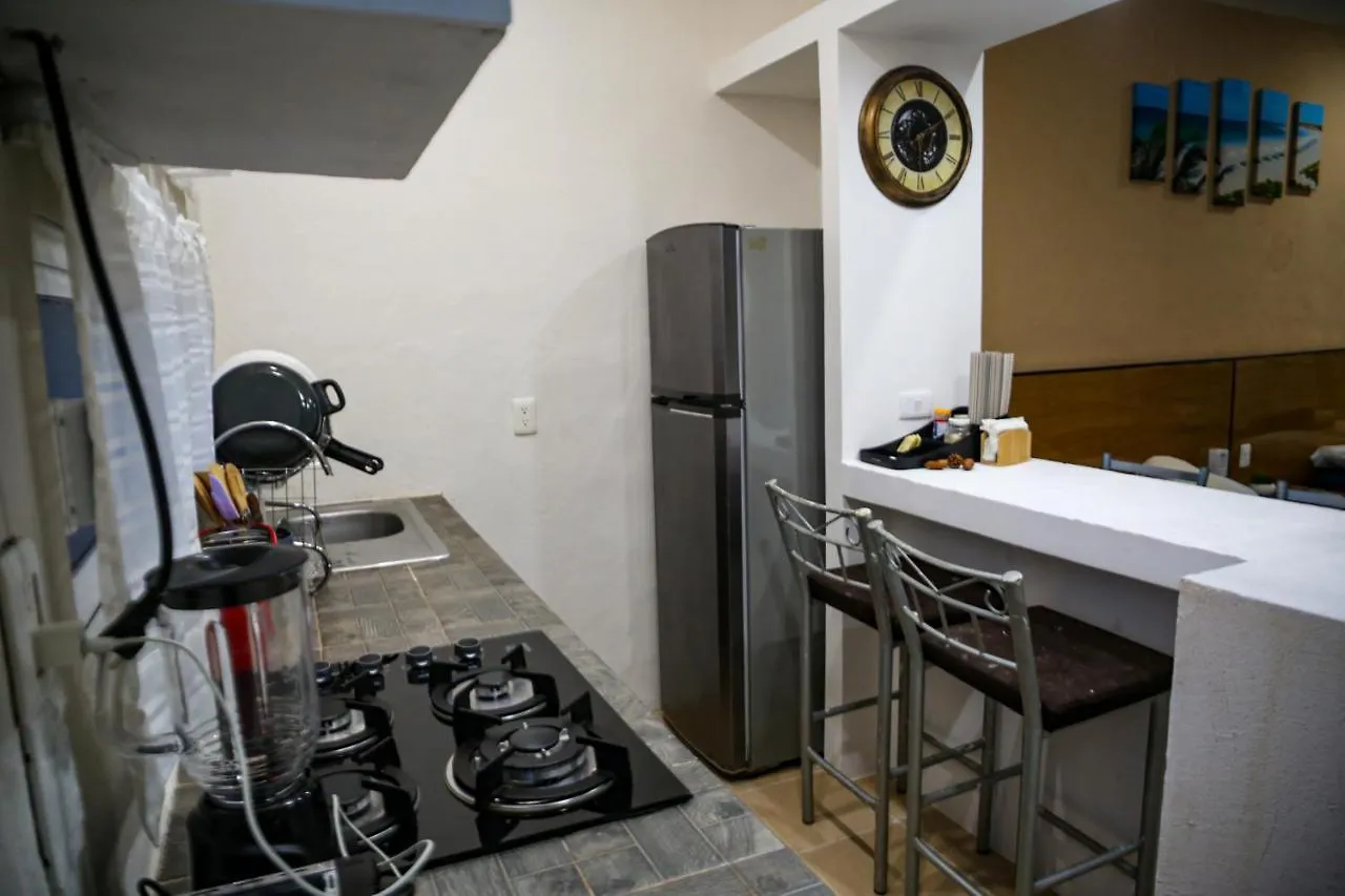 Departamento Con Cocina Y 2 Camas Centro Cancun Apartment