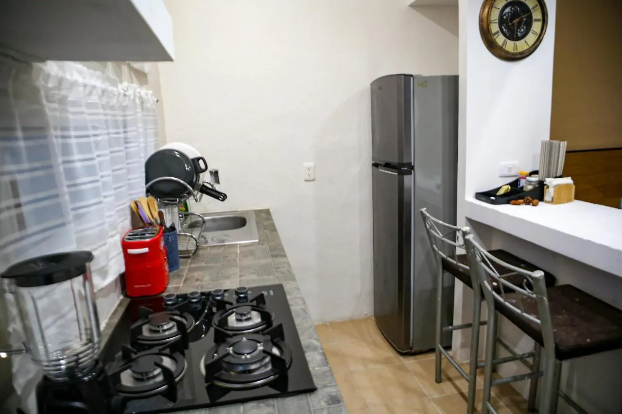 Apartment Departamento Con Cocina Y 2 Camas Centro Cancun