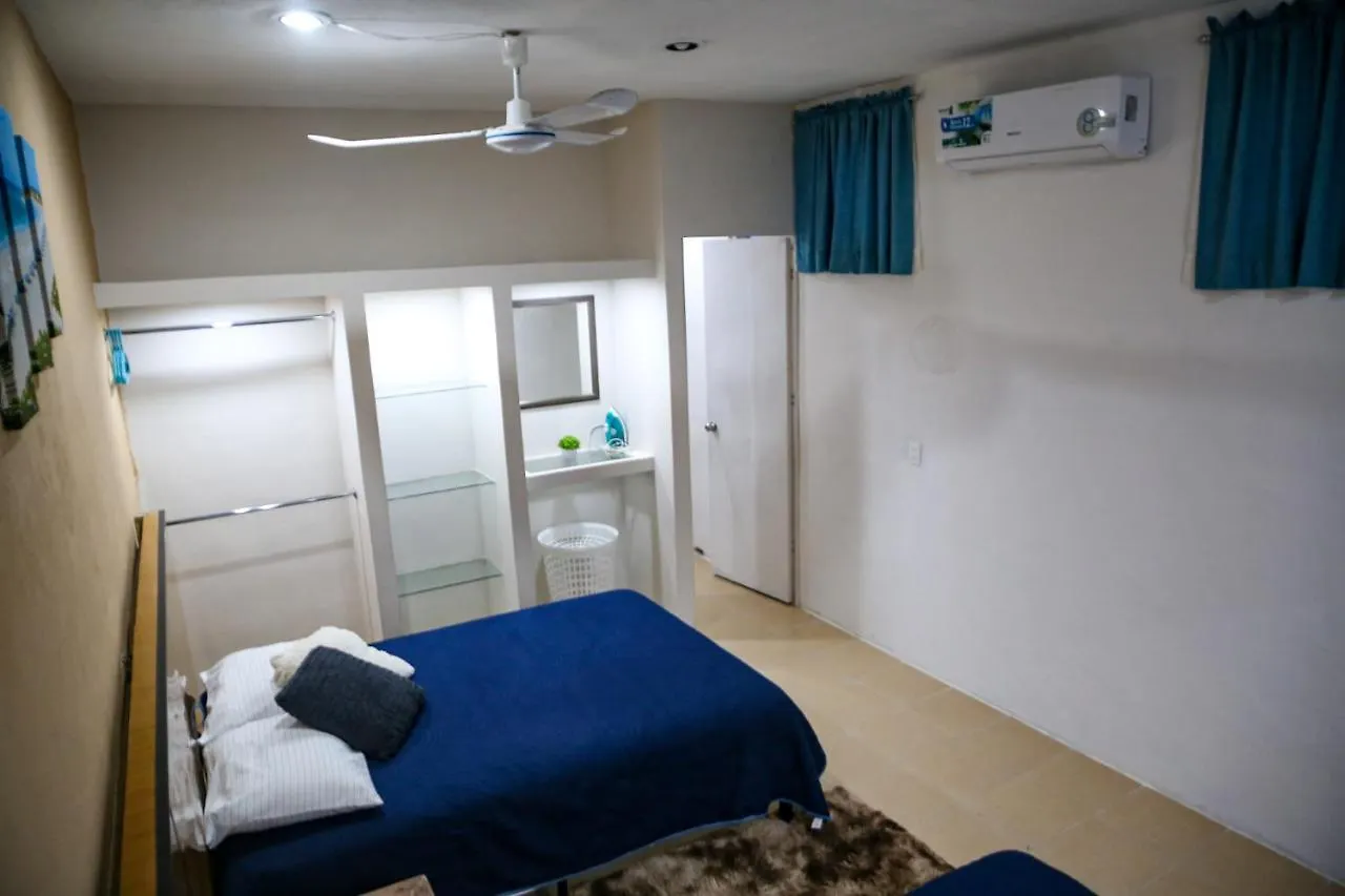 Apartment Departamento Con Cocina Y 2 Camas Centro Cancun
