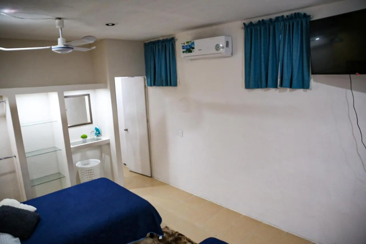 Departamento Con Cocina Y 2 Camas Centro Cancun