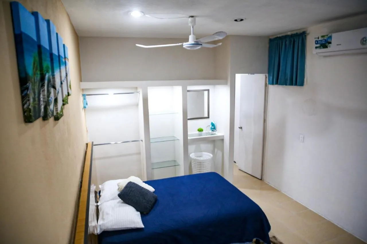 Apartment Departamento Con Cocina Y 2 Camas Centro Cancun Mexico