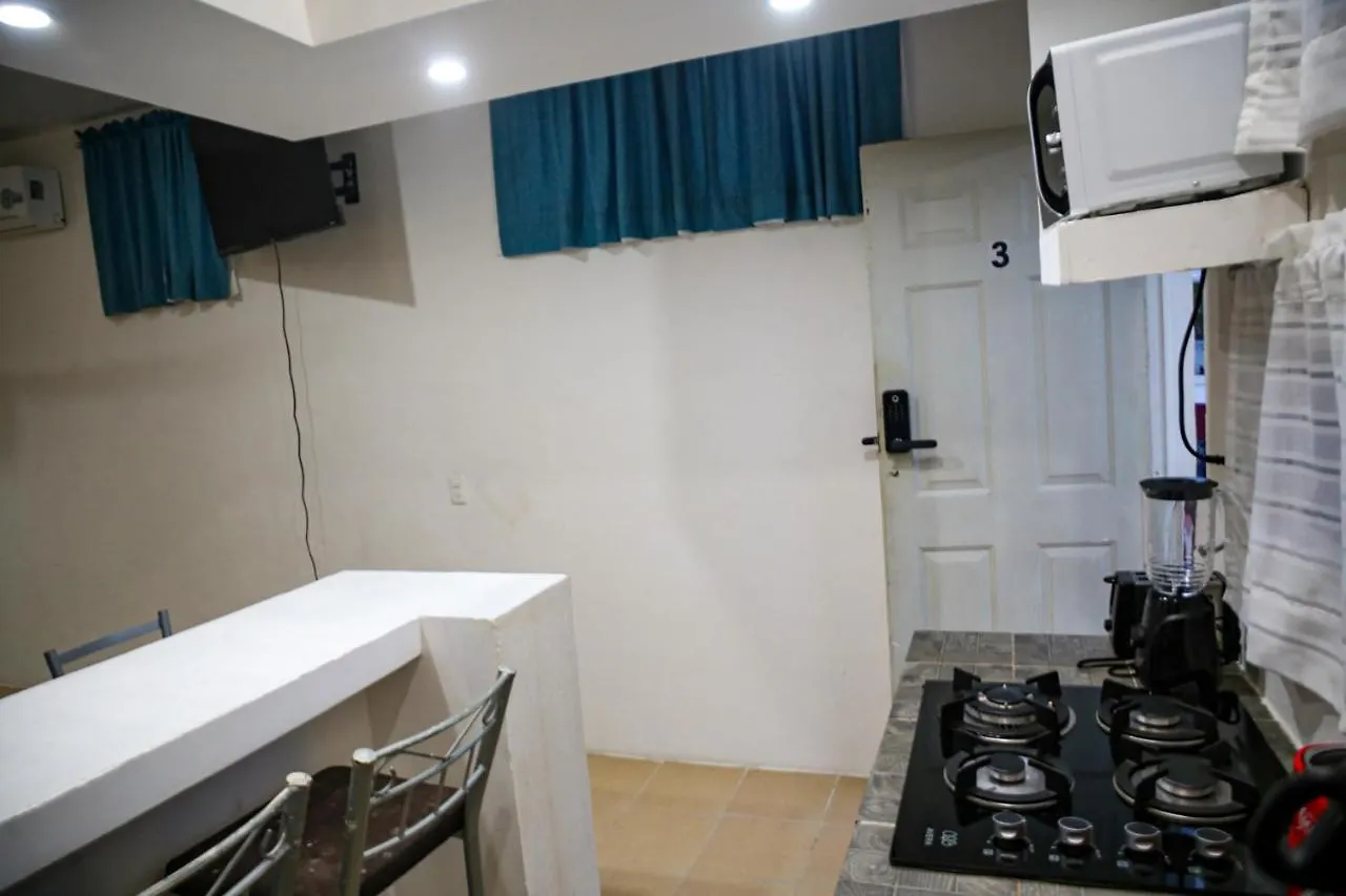 Apartmán Departamento Con Cocina Y 2 Camas Centro Cancún Mexiko